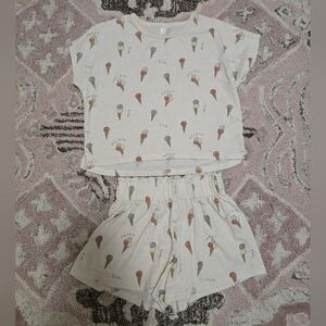 Rylee + Cru Raegan Gelato Top & Shorts Set Size 4-5YRS